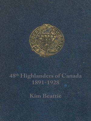 cover image of 48th Highlanders of Canada 1891-1928